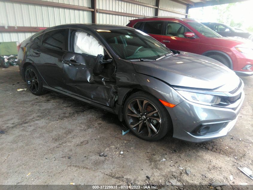2019 HONDA CIVIC SEDAN SPORT - 2HGFC2F88KH596405