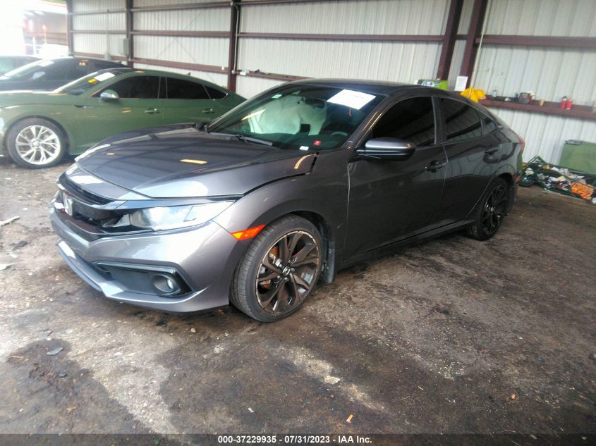 2019 HONDA CIVIC SEDAN SPORT - 2HGFC2F88KH596405