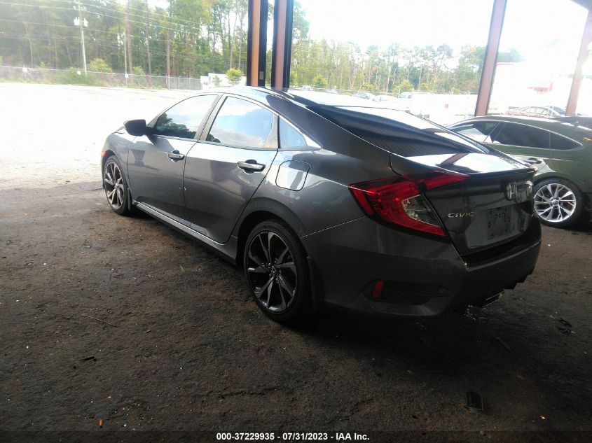 2019 HONDA CIVIC SEDAN SPORT - 2HGFC2F88KH596405