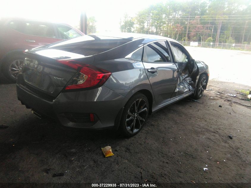 2019 HONDA CIVIC SEDAN SPORT - 2HGFC2F88KH596405