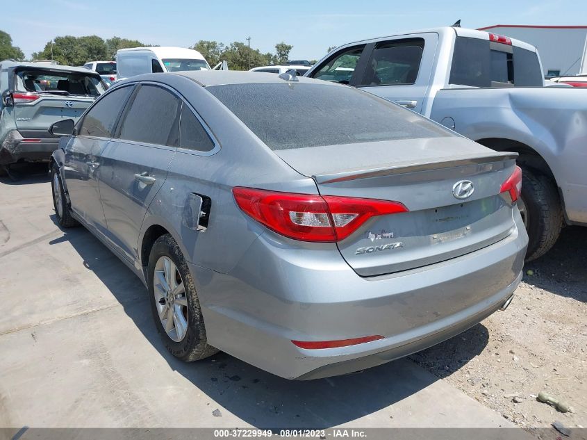 2015 HYUNDAI SONATA 2.4L SE - 5NPE24AF6FH079664