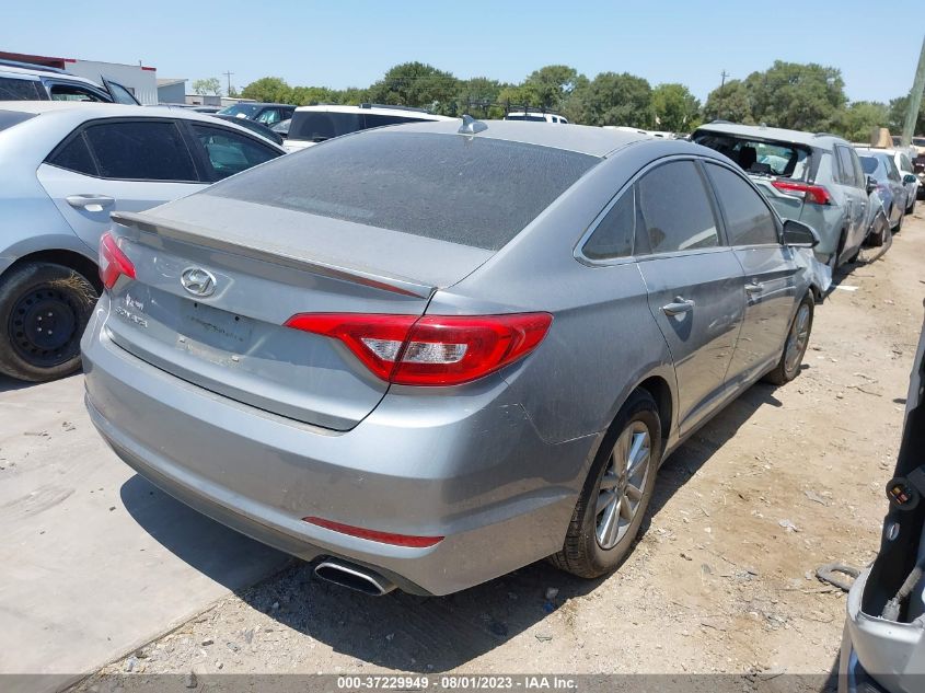 2015 HYUNDAI SONATA 2.4L SE - 5NPE24AF6FH079664