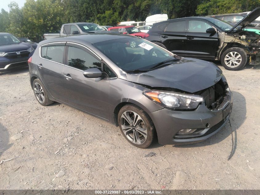 2016 KIA FORTE 5-DOOR EX - KNAFX5A83G5628409