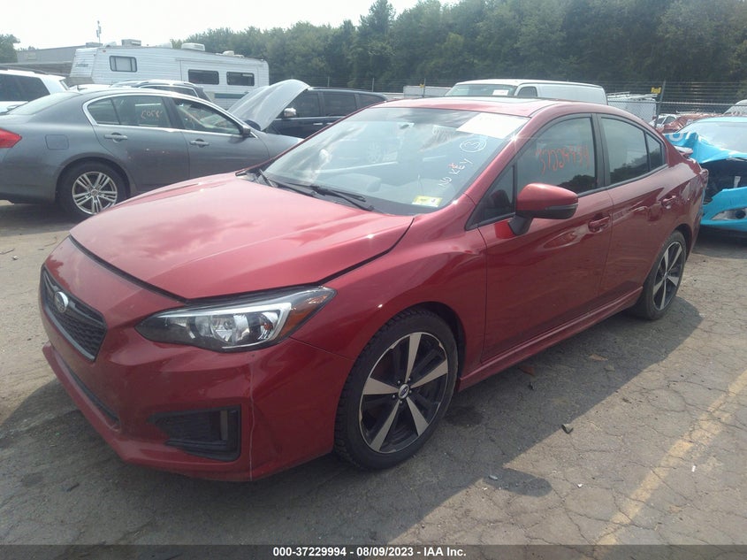 VIN 4S3GKAL65J3613326 2018 SUBARU IMPREZA SPORT
