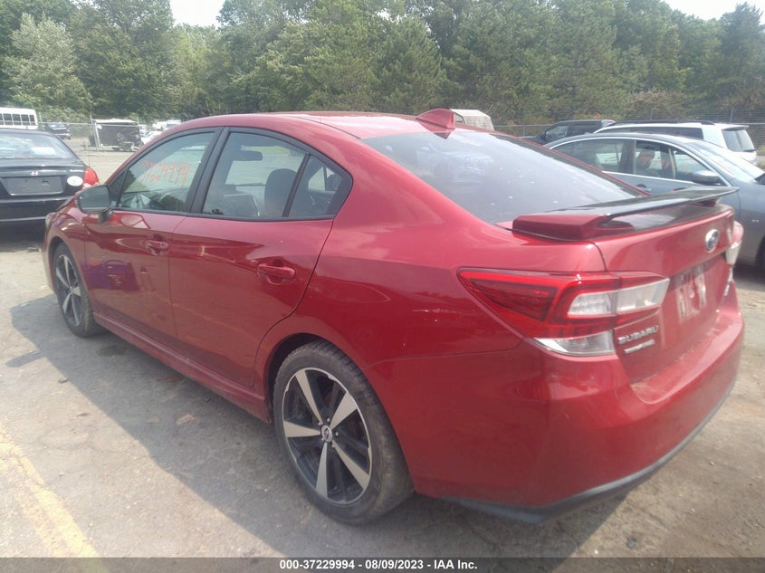 VIN 4S3GKAL65J3613326 2018 SUBARU IMPREZA SPORT
