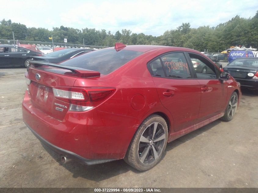 VIN 4S3GKAL65J3613326 2018 SUBARU IMPREZA SPORT