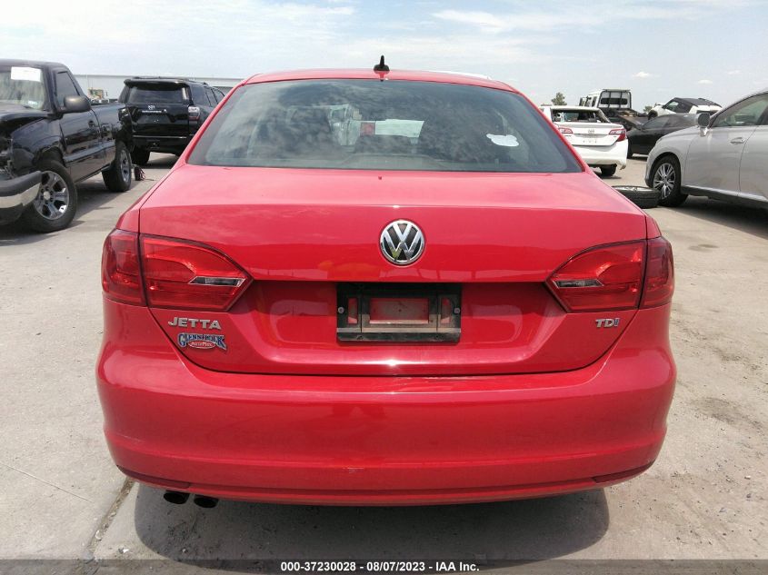 2014 VOLKSWAGEN JETTA SEDAN TDI VALUE EDITION - 3VWLL7AJ9EM283231