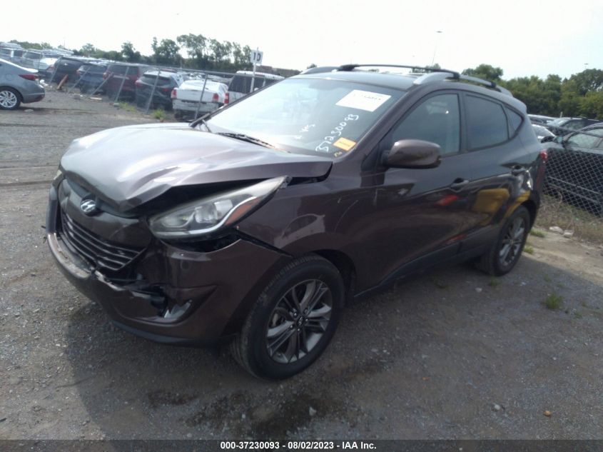 2014 HYUNDAI TUCSON SE - KM8JU3AG6EU908132