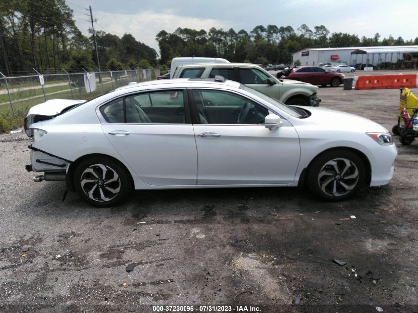 2017 HONDA ACCORD SEDAN EX - 1HGCR2F05HA144589