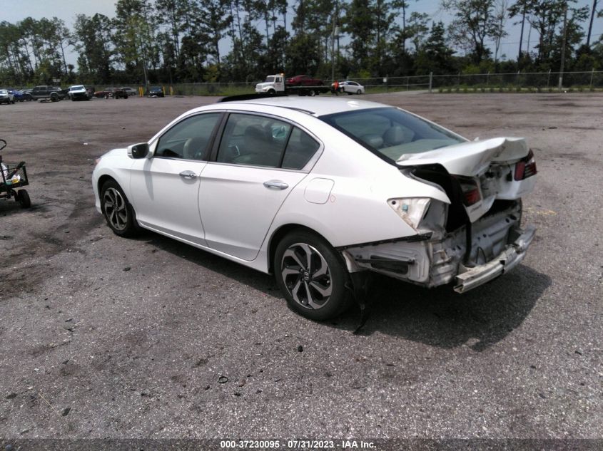 2017 HONDA ACCORD SEDAN EX - 1HGCR2F05HA144589
