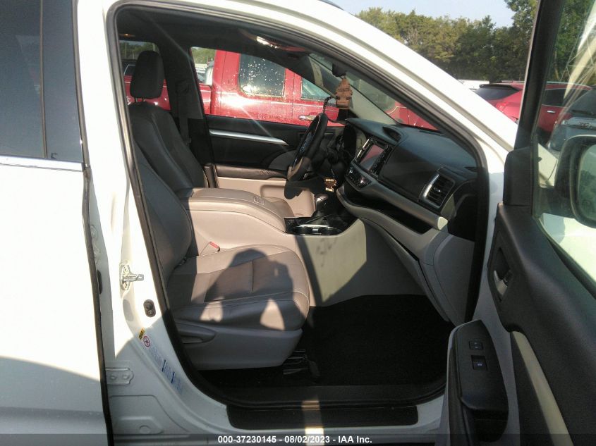 2015 TOYOTA HIGHLANDER XLE - 5TDJKRFH0FS076663