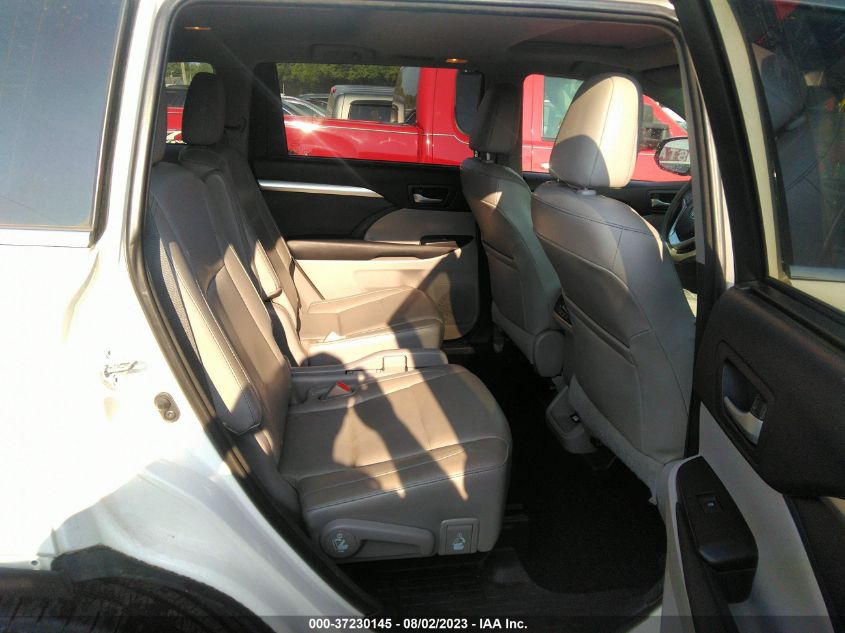 2015 TOYOTA HIGHLANDER XLE - 5TDJKRFH0FS076663