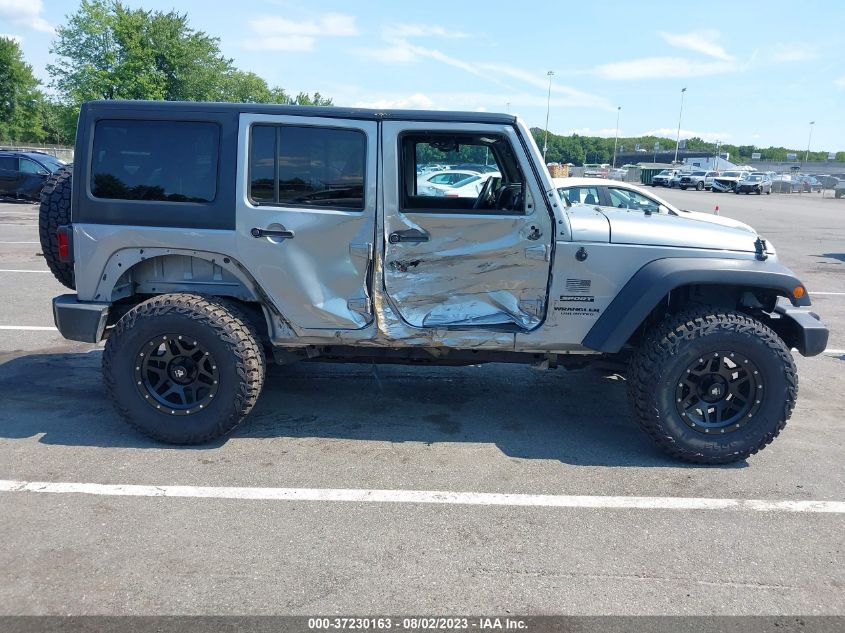 2017 JEEP WRANGLER UNLIMITED SPORT - 1C4HJWDGXHL552397