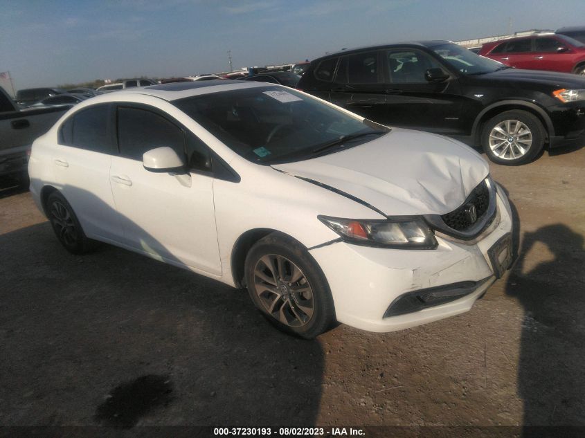 2013 HONDA CIVIC SDN EX - 19XFB2F85DE078896
