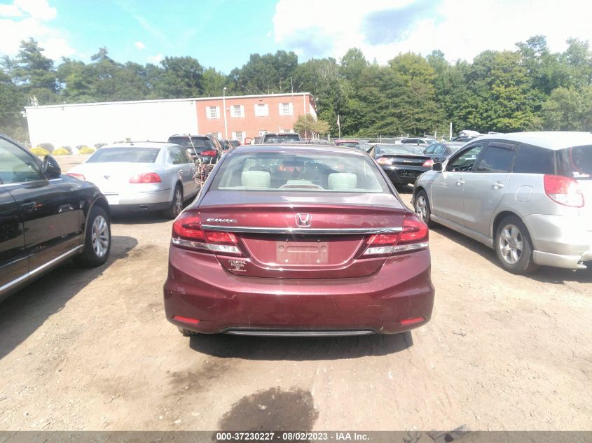 2014 HONDA CIVIC SEDAN EX - 19XFB2F84EE219667