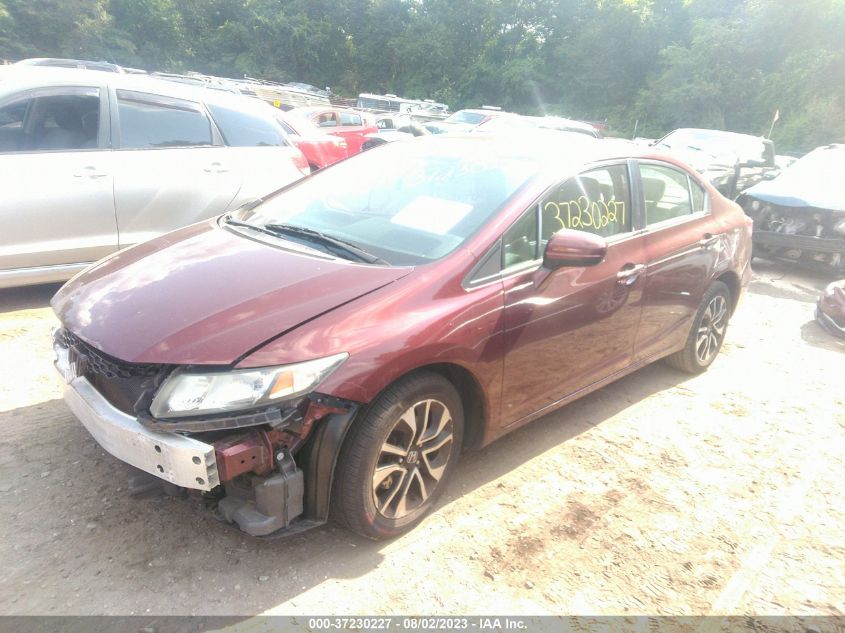 2014 HONDA CIVIC SEDAN EX - 19XFB2F84EE219667