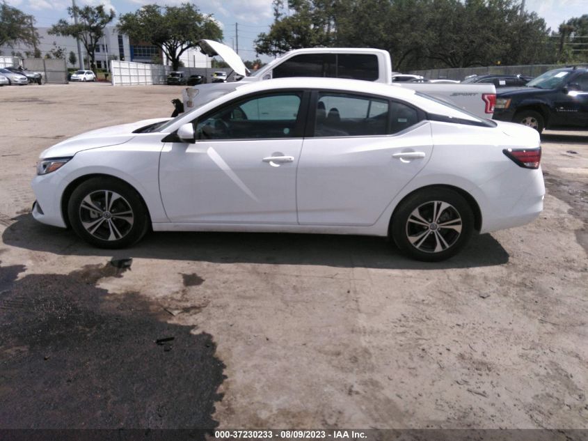 2022 NISSAN SENTRA SV - 3N1AB8CV6NY255045