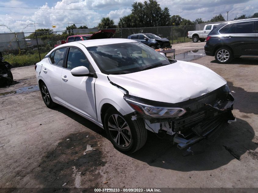 2022 NISSAN SENTRA SV - 3N1AB8CV6NY255045