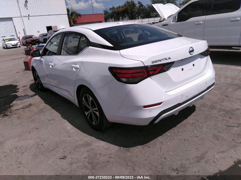2022 NISSAN SENTRA SV - 3N1AB8CV6NY255045
