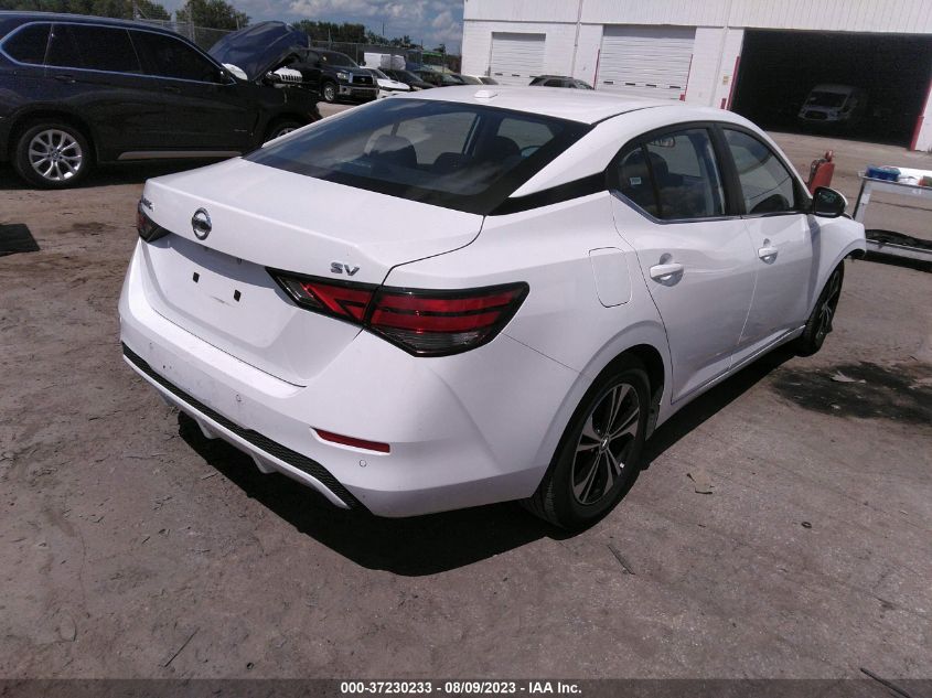2022 NISSAN SENTRA SV - 3N1AB8CV6NY255045