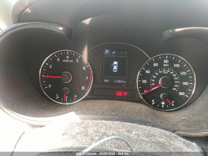 2017 KIA FORTE EX - 3KPFL4A83HE004558