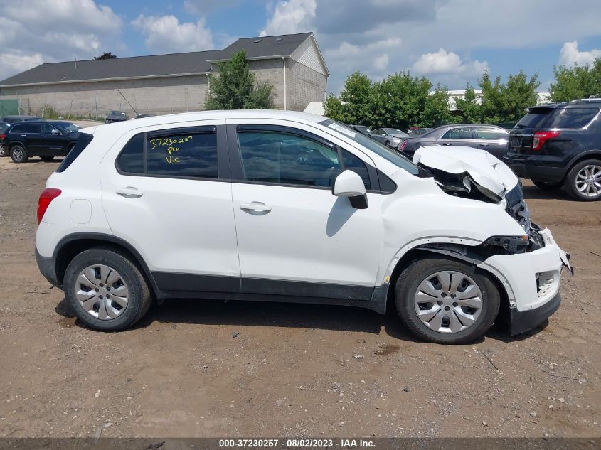 2016 CHEVROLET TRAX LS - KL7CJKSB7GB558041