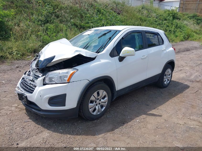 2016 CHEVROLET TRAX LS - KL7CJKSB7GB558041