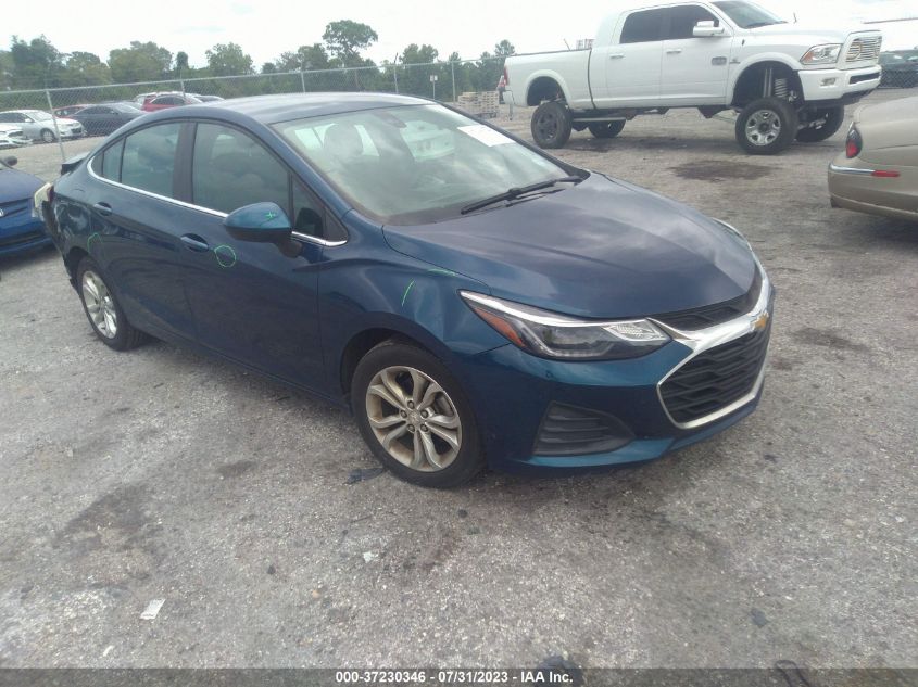 2019 CHEVROLET CRUZE LT - 1G1BE5SM8K7119487