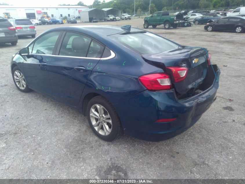 2019 CHEVROLET CRUZE LT - 1G1BE5SM8K7119487