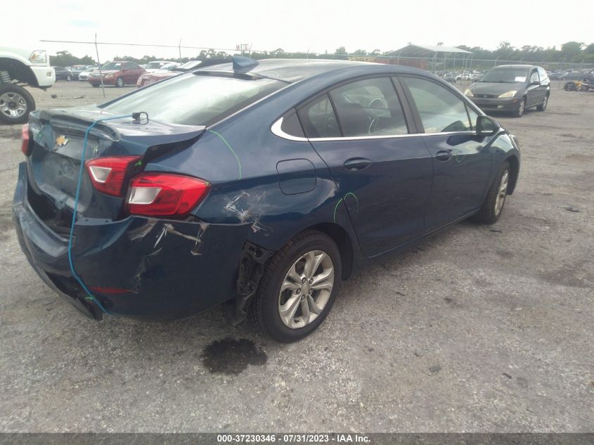 2019 CHEVROLET CRUZE LT - 1G1BE5SM8K7119487