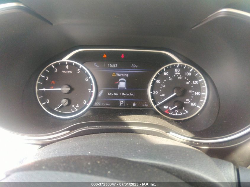 2021 NISSAN MAXIMA SV - 1N4AA6CV2MC514924