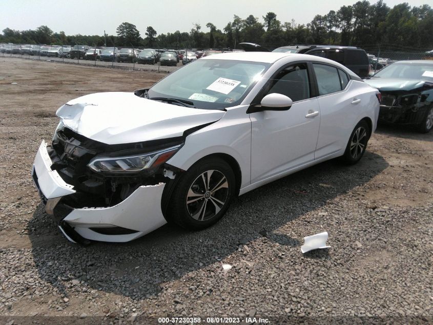 2022 NISSAN SENTRA SV - 3N1AB8CV6NY218707