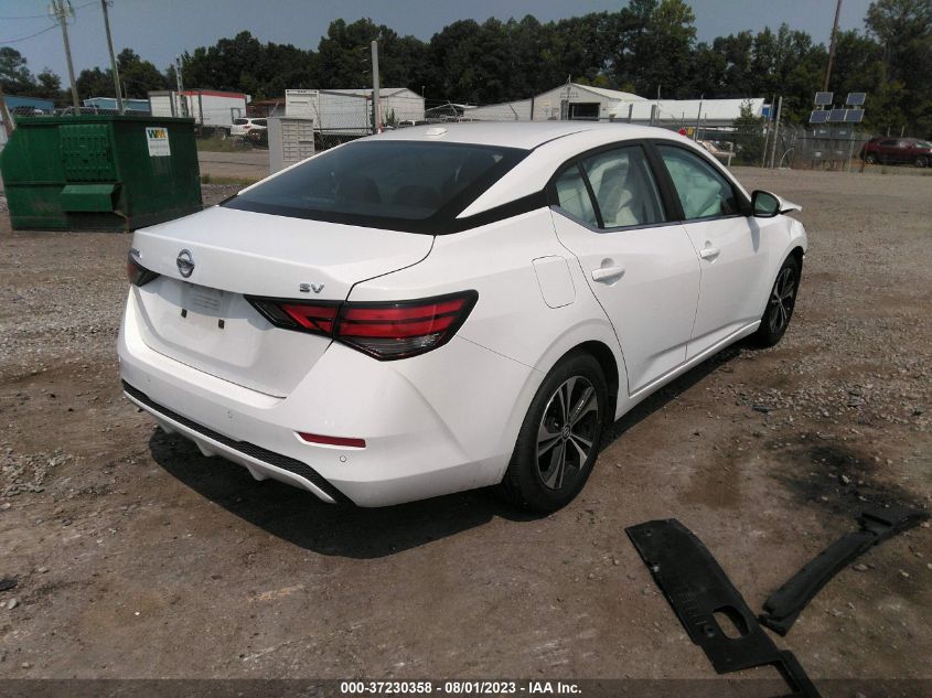 2022 NISSAN SENTRA SV - 3N1AB8CV6NY218707