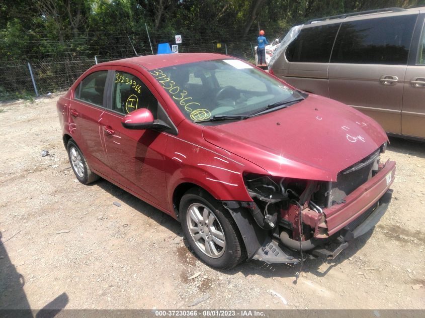 2013 CHEVROLET SONIC LT - 1G1JC5SBXD4226447