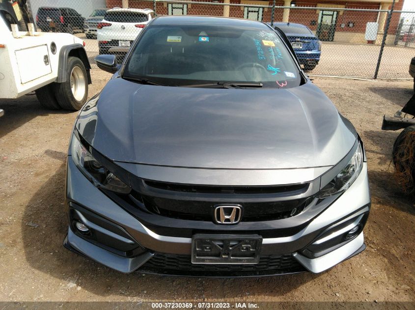2021 HONDA CIVIC HATCHBACK SPORT - SHHFK7H40MU204405