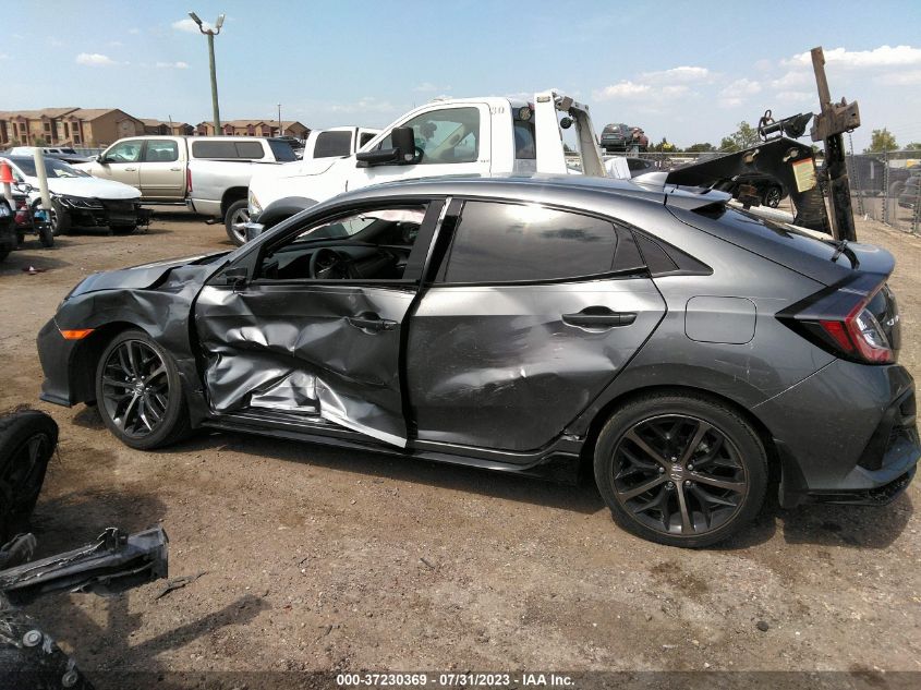 2021 HONDA CIVIC HATCHBACK SPORT - SHHFK7H40MU204405