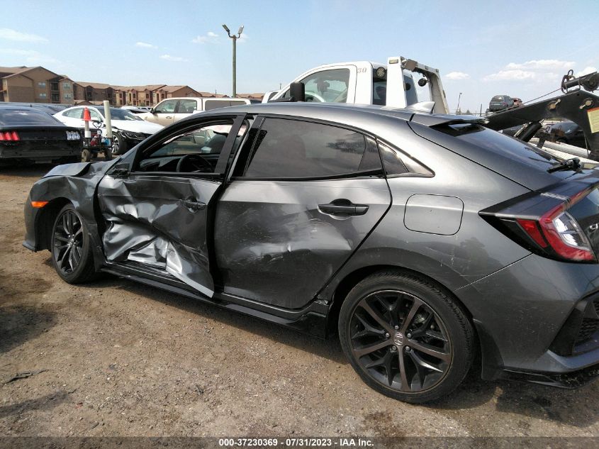 2021 HONDA CIVIC HATCHBACK SPORT - SHHFK7H40MU204405