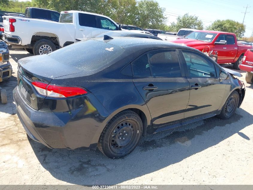 2021 TOYOTA COROLLA LE - 5YFEPMAEXMP256001