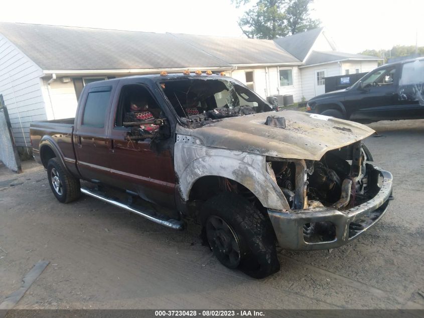 2016 FORD SUPER DUTY F-250 SRW LARIAT/PLATINUM - 1FT7W2B62GEB73509