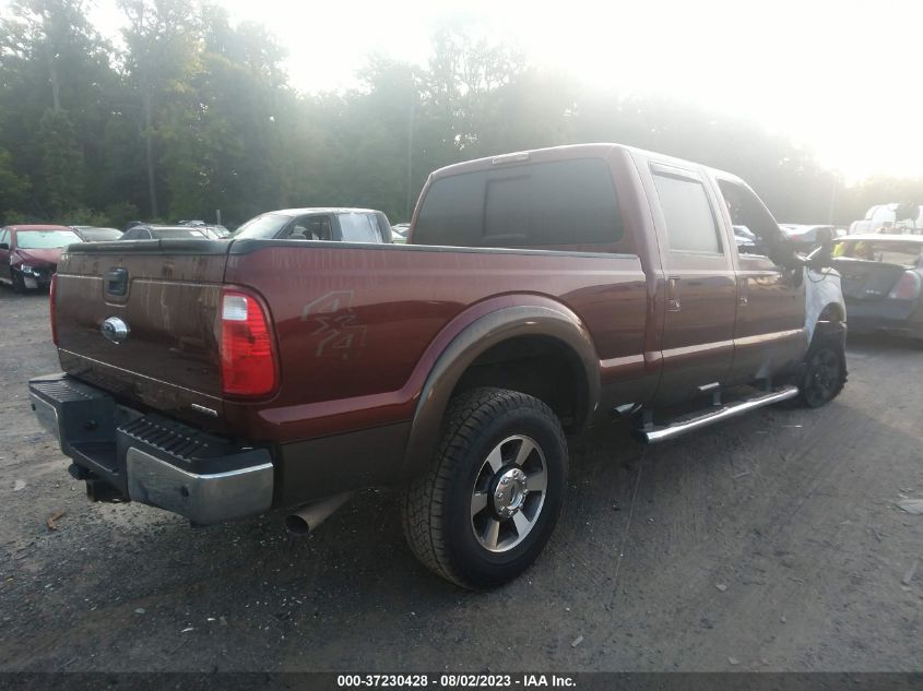 2016 FORD SUPER DUTY F-250 SRW LARIAT/PLATINUM - 1FT7W2B62GEB73509