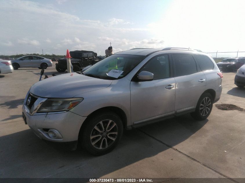2013 NISSAN PATHFINDER S/SV/SL/PLATINUM - 5N1AR2MN1DC647891