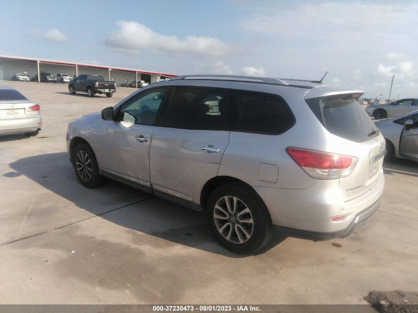 2013 NISSAN PATHFINDER S/SV/SL/PLATINUM - 5N1AR2MN1DC647891