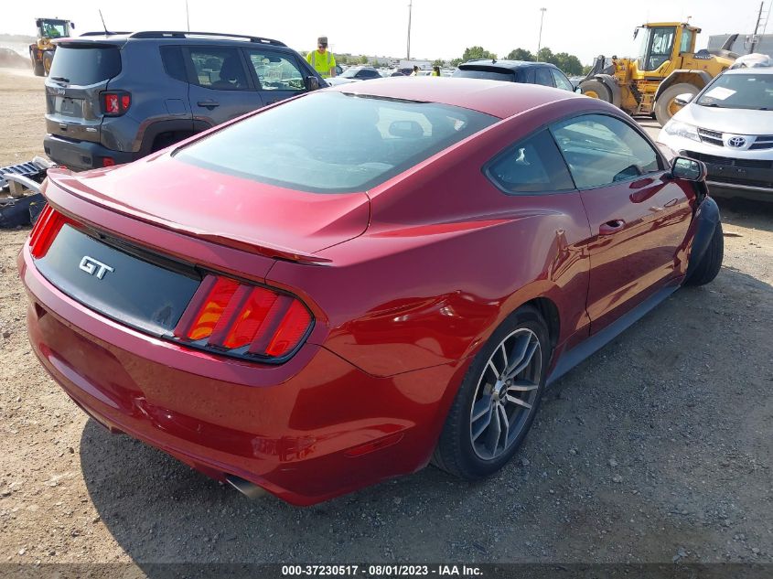 2016 FORD MUSTANG GT - 1FA6P8CFXG5255438