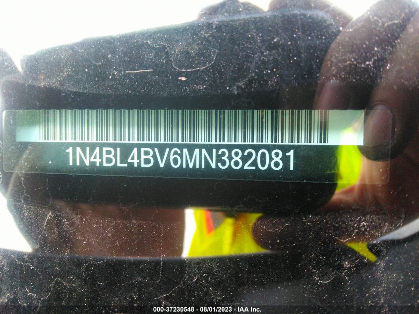 2021 NISSAN ALTIMA 2.5 S - 1N4BL4BV6MN382081