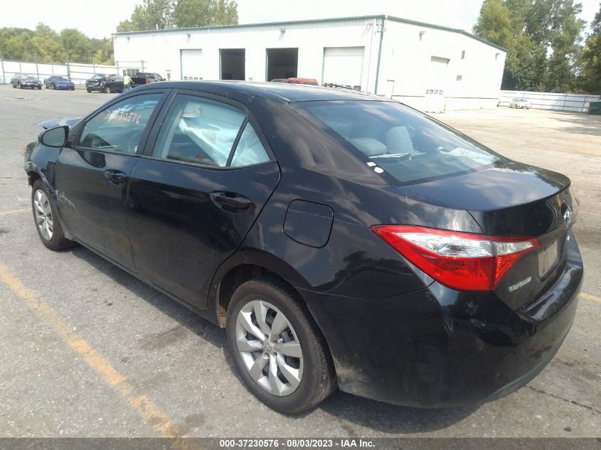 2016 TOYOTA COROLLA L/LE/S/S PLUS/LE PLUS - 2T1BURHE5GC627679