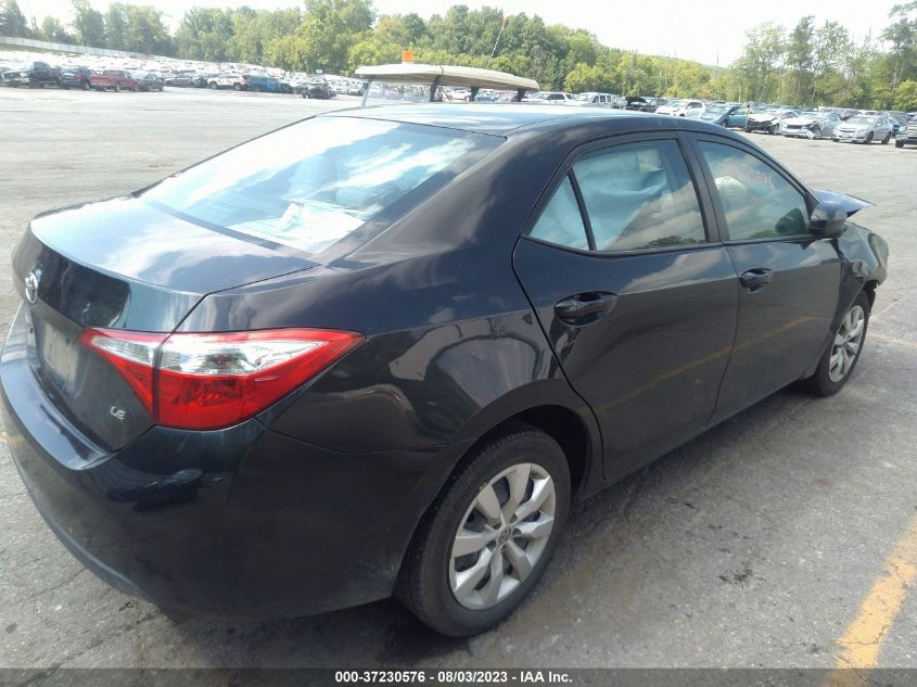 2016 TOYOTA COROLLA L/LE/S/S PLUS/LE PLUS - 2T1BURHE5GC627679