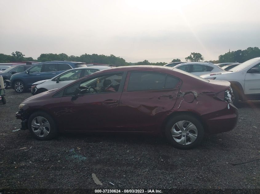 2013 HONDA CIVIC SDN LX - 2HGFB2F51DH558039