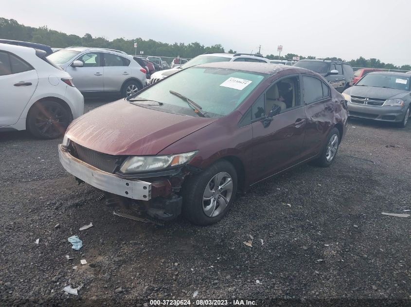 2013 HONDA CIVIC SDN LX - 2HGFB2F51DH558039