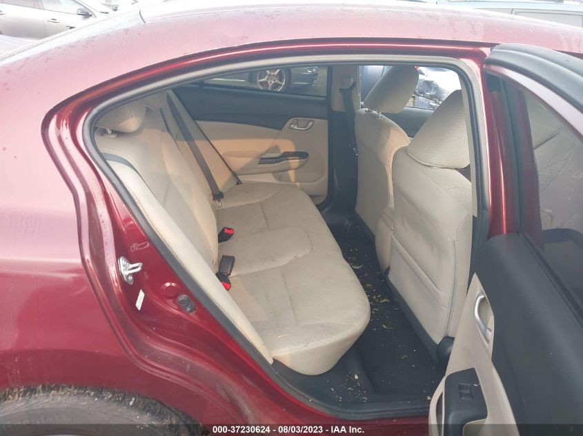 2013 HONDA CIVIC SDN LX - 2HGFB2F51DH558039