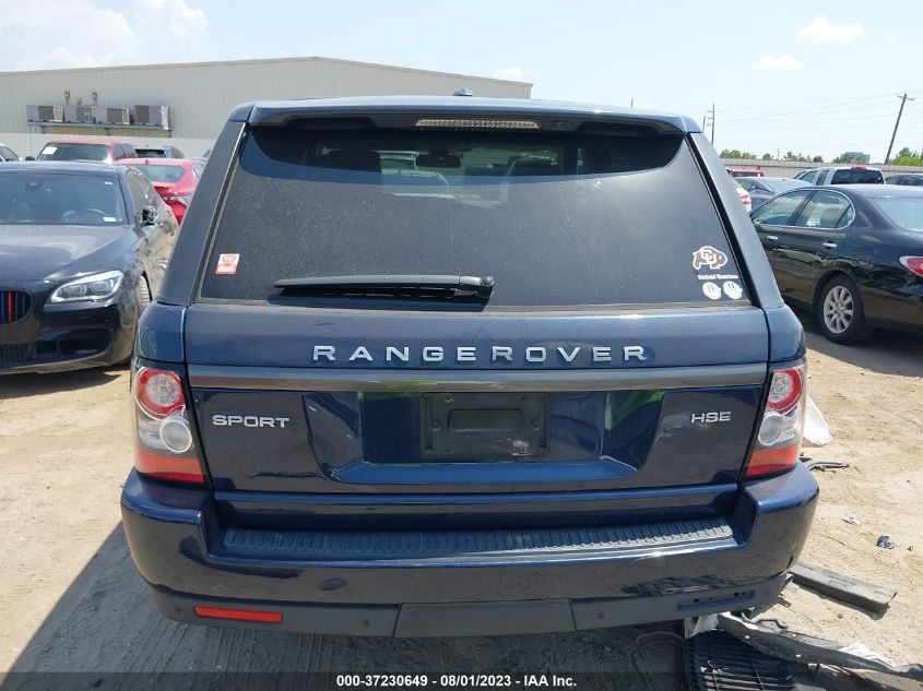 2013 LAND ROVER RANGE ROVER SPORT HSE - SALSF2D40DA777304